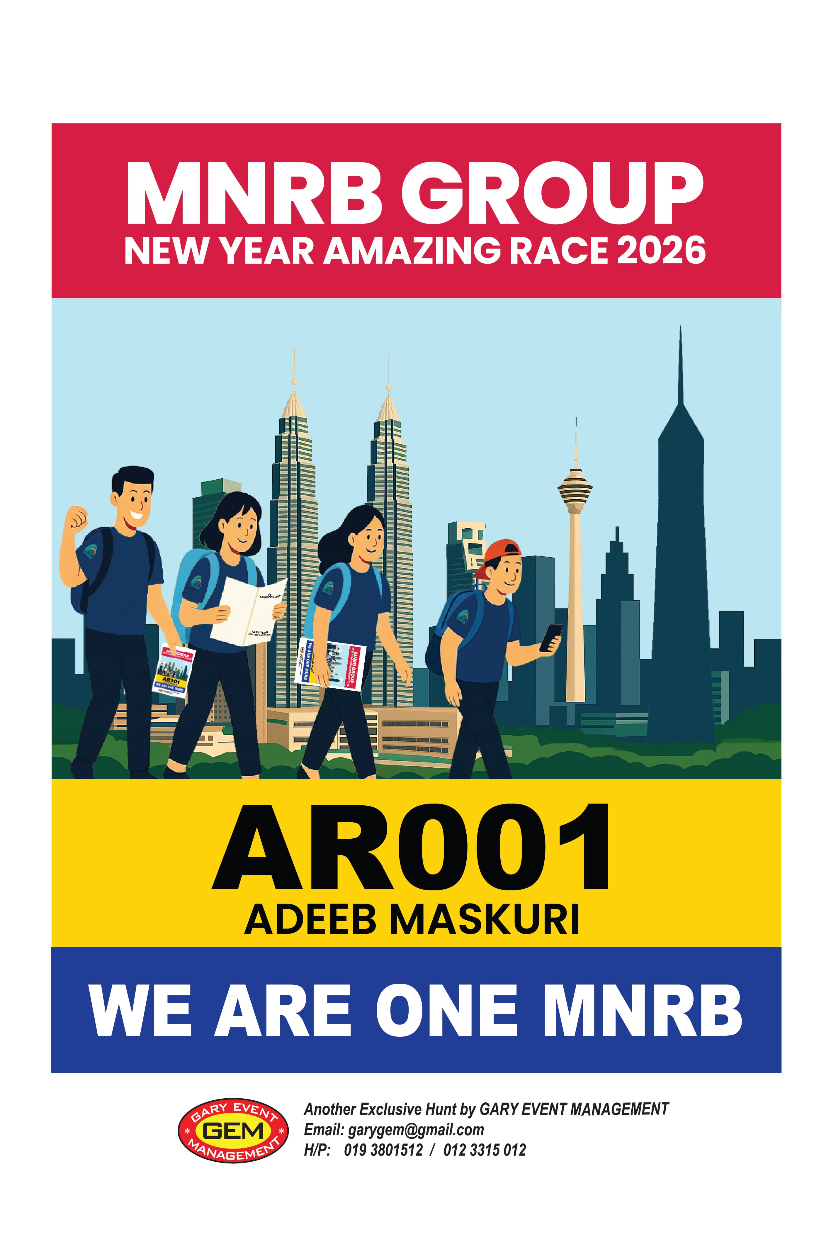 MNRB Group New Year Amazing Race 2026